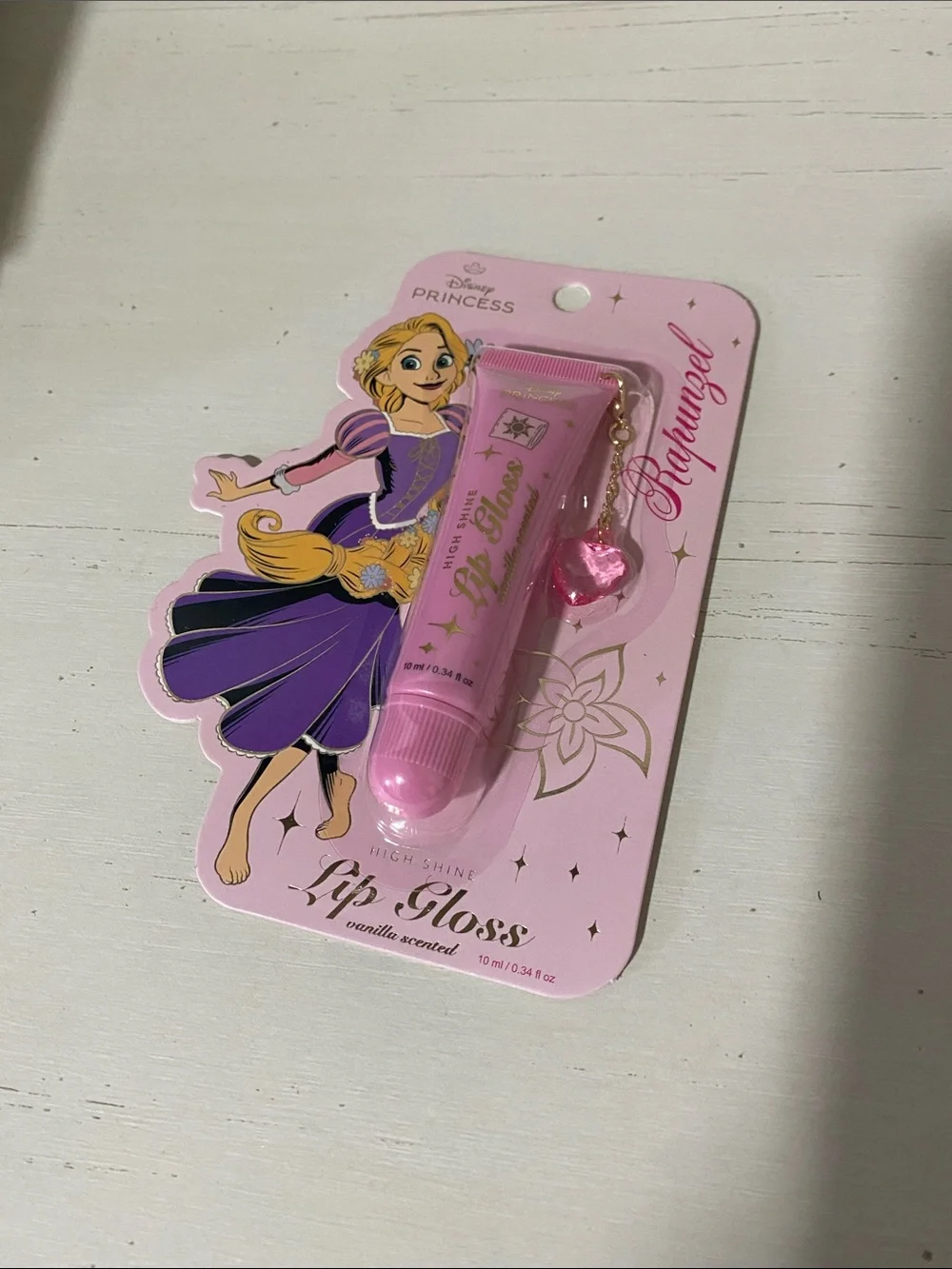Disney Princess Lip Gloss Charm Trio
